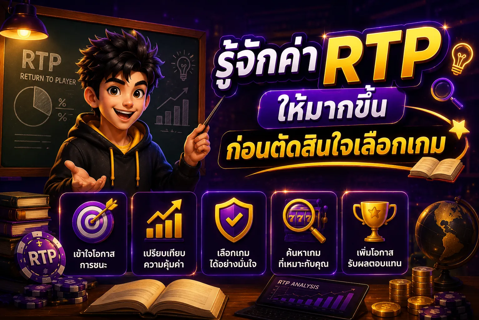 สล็อตเว็บตรง รู้จักค่า RTP ให้มากขึ้นก่อนตัดสินใจเลือกเกม