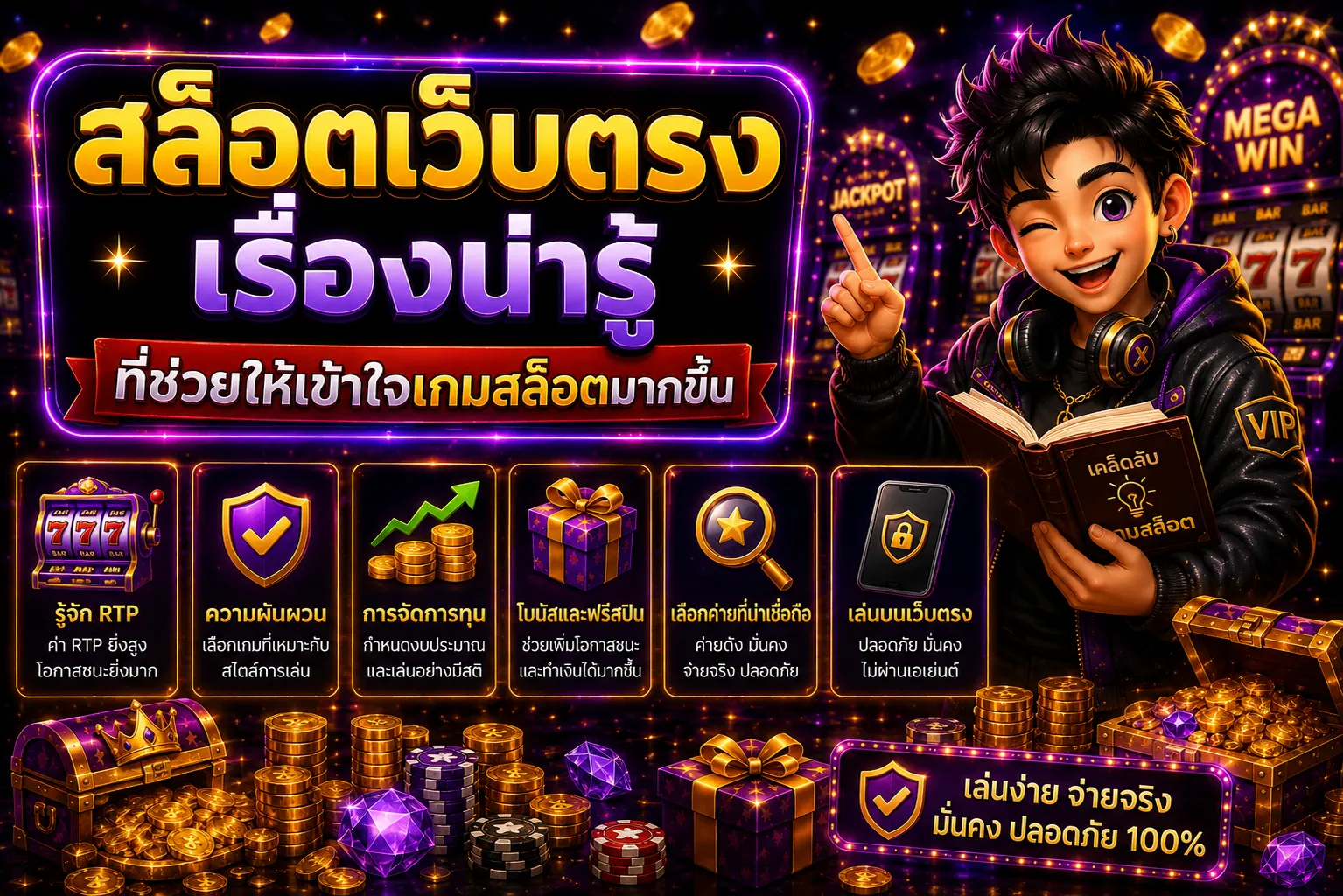 สล็อตเว็บตรง เรื่องน่ารู้ที่ช่วยให้เข้าใจเกมสล็อตมากขึ้น