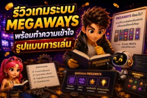 รีวิวเกมระบบ Megaways พร้อมทำความเข้าใจรูปแบบการเล่น